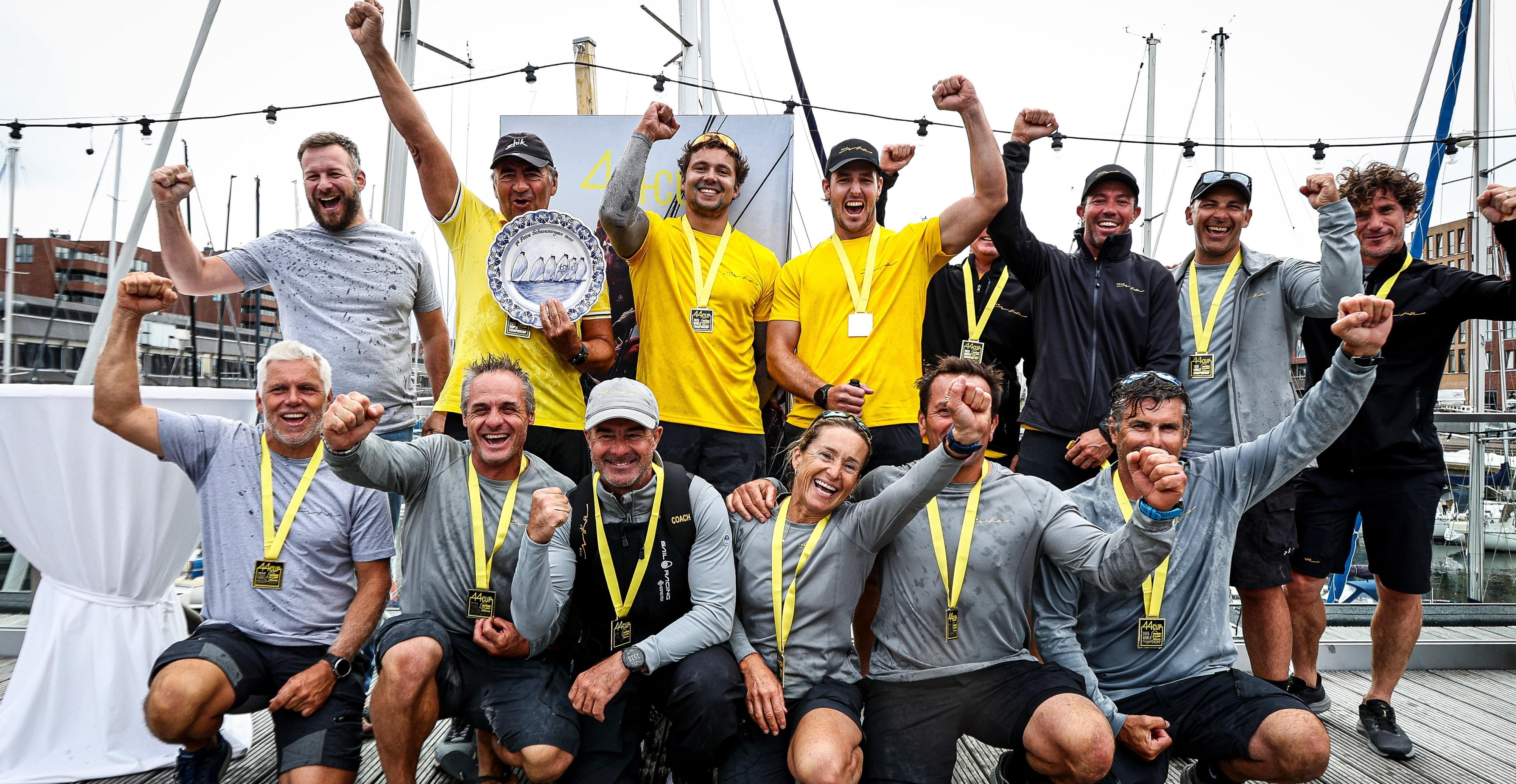 Fifth RC44 World Championship victory for Team Nika