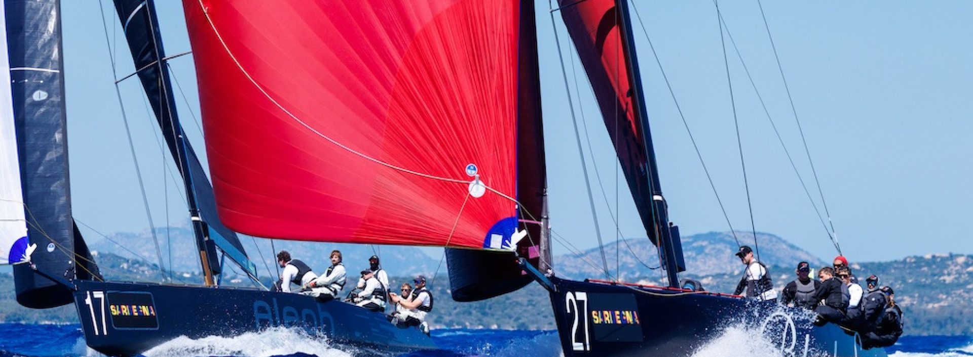 Aleph Racing edges ahead on challenging opening day of 44Cup Puntaldia