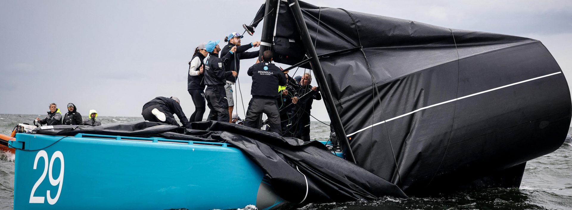 Drama, Shifts and Close Racing as RC44 Worlds Begin in Scheveningen