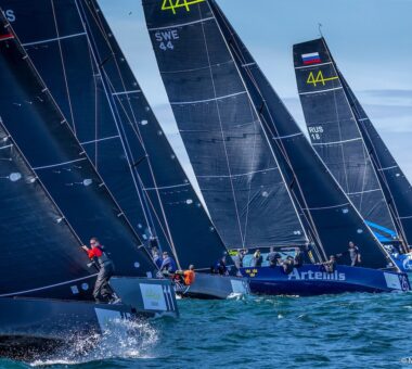 Back after 18 months – 44Cup sets sail