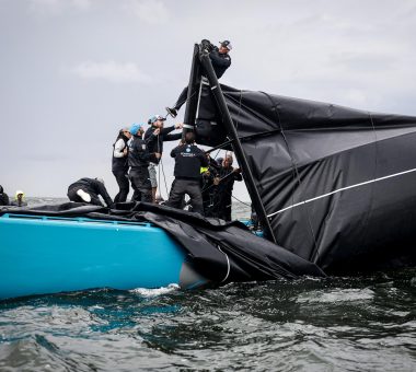 Drama, Shifts and Close Racing as RC44 Worlds Begin in Scheveningen