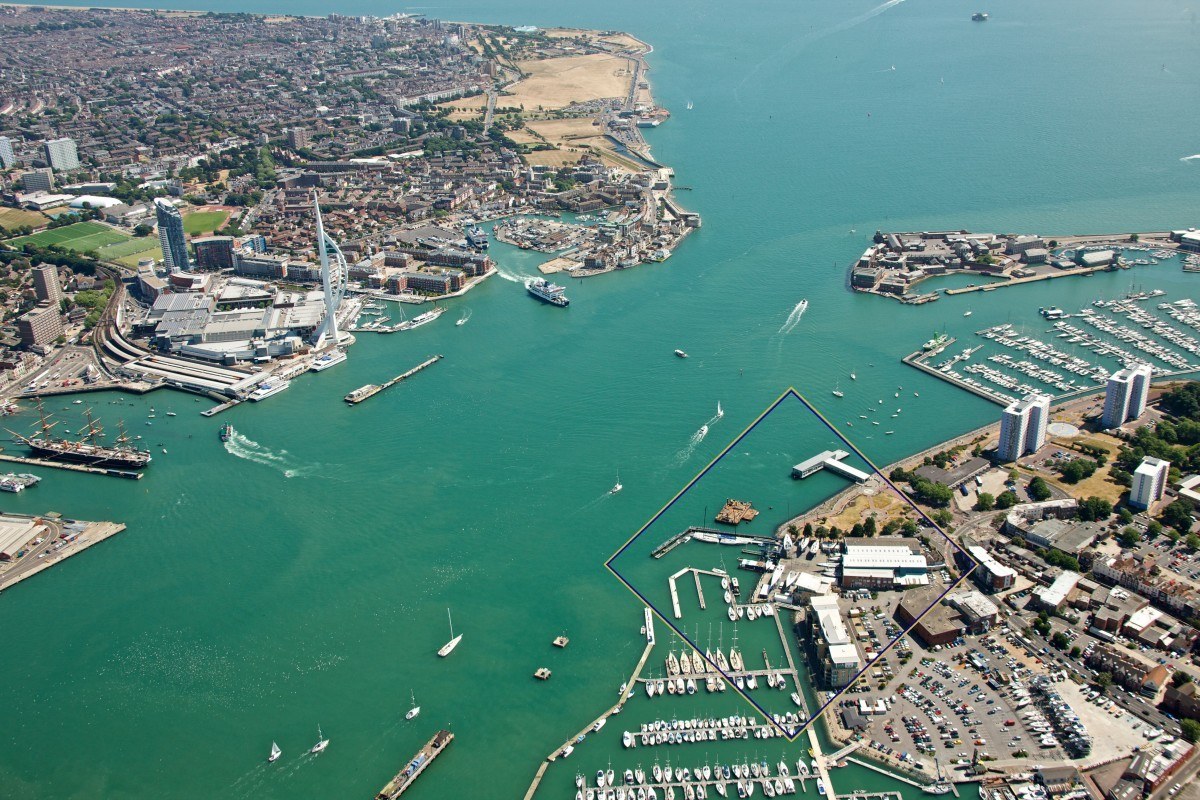 Endeavour Quay Location  Aerial
