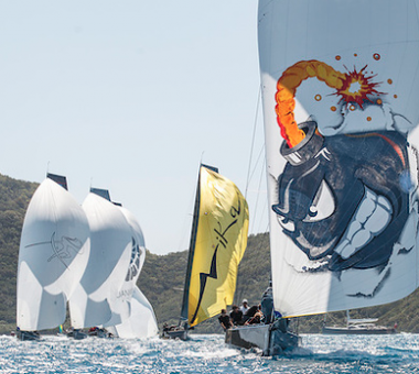 Peninsula Petroleum The Early Leader At RC44 Virgin Gorda Cup