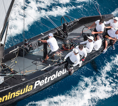 Peninsula Petroleum Triumph In The Long Distance Race At RC44 Virgin Gorda Cup